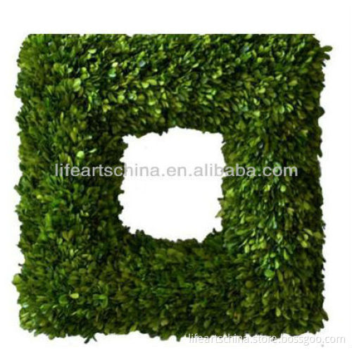24" boxwood Preserved natural wreath
